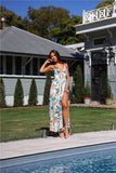 HELLO MOLLY Moment In Bloom Maxi Dress Green