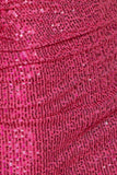 Secrets Of Mine Sequin Dress Hot Pink