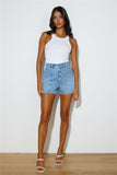 LEE High Relaxed Shorts Blue