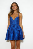 Showstopper Mini Dress Royal Blue