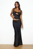 LIONESS Marmont Maxi Skirt Ink