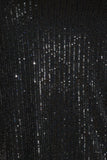 Sparkle On Time Sequin Maxi Dress Black