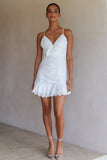 Freesia Dress White