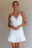 Freesia Dress White