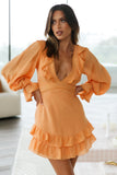 Want To Warn You Dress Orange