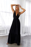 HELLO MOLLY Stand Out Heart Maxi Dress Black