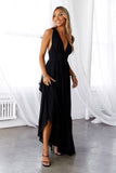 HELLO MOLLY Stand Out Heart Maxi Dress Black