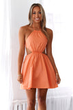 HELLO MOLLY Sweetest Words Dress Coral