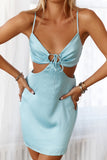 HELLO MOLLY Rendezvous With You Dress Aqua