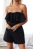 HELLO MOLLY Sunset Glowing Romper Black