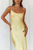 DEAR EMILIA Your Style Points Maxi Dress Yellow