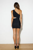 Standing Out In Style Mini Dress Black
