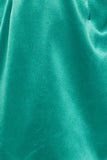 Cocktail Time Satin Mini Dress Forest Green