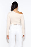 Winter Date Knitted Top Beige