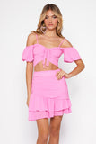 HELLO MOLLY Ariels Song Skirt Pink