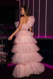 HELLO MOLLY Drinks On The House Tulle Skirt Pink
