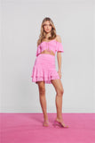 HELLO MOLLY Ariels Song Skirt Pink