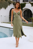 Time To Get Down Maxi Dress Green