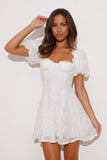 Style Mission Mesh Mini Dress White