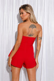 Cocktails With You Romper Red