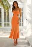Starry Way Maxi Dress Tangerine