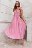 Ring The Wedding Bells Maxi Dress Pink