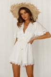 Army Of Two Romper White