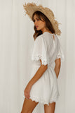 Army Of Two Romper White
